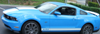 2010-14 Mustang Rocker Side Stripes - 420 HP Name